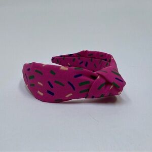 Sprinkles knotted headband